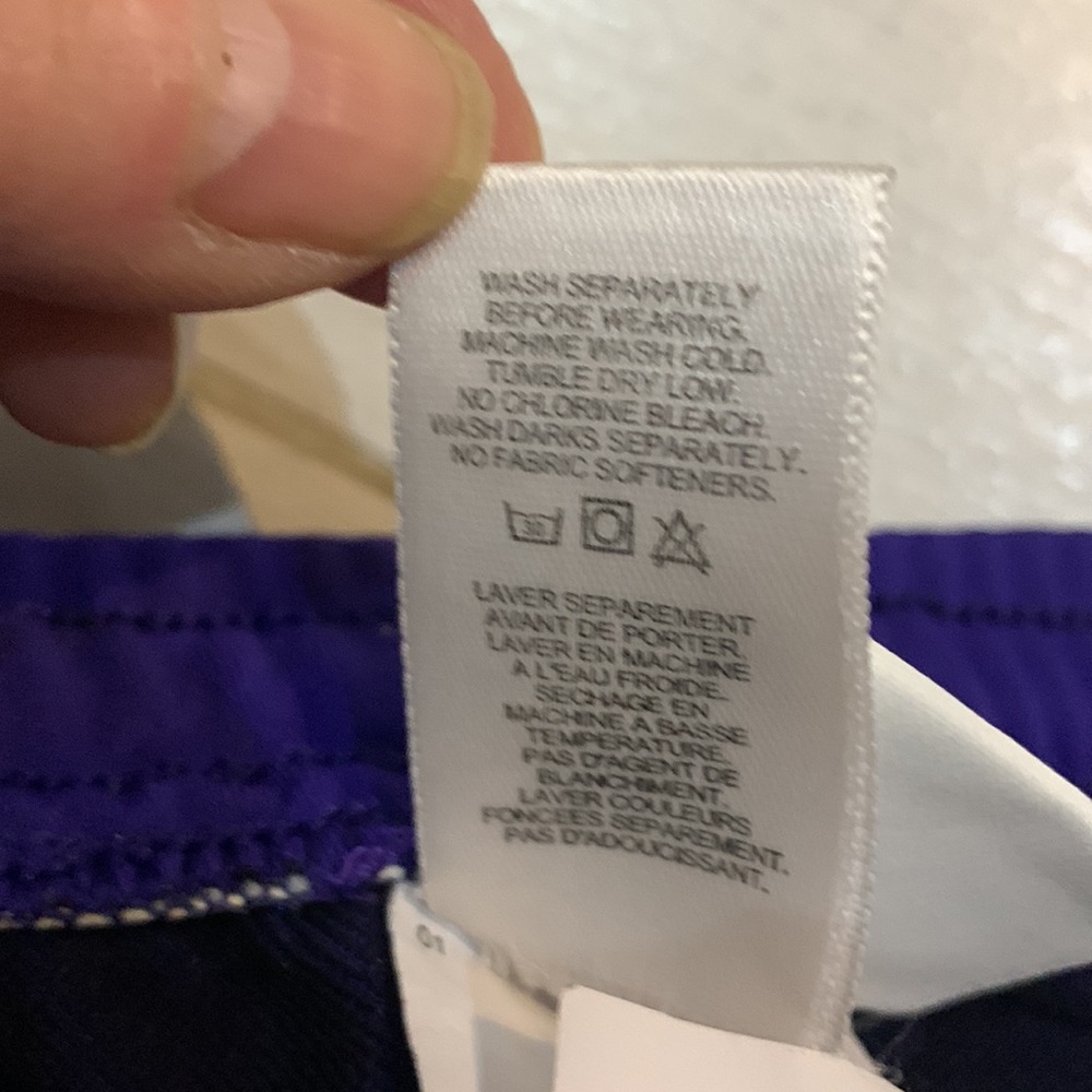 Made in🇺🇸🌸VTG 90’ Brooks Dry-line Athletic Leggings in Royal Blue - Picture 7 of 14